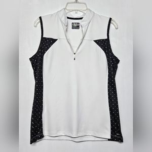 Womens IZOD golf sleeveless top size Large